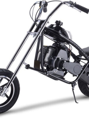 49Cc 2-Stroke Gas Dirt Bike. Max Speed 25Mph. Gas Mini Chopper