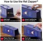 Classic RZC001-4 Indoor Electronic Mouse and Rat Trap - 1 Electric Trap